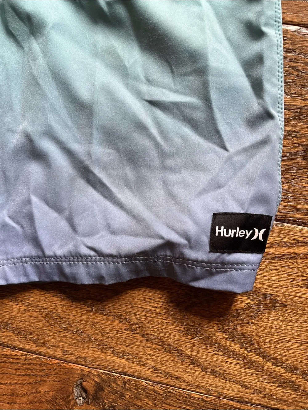 Hurley boys Ombre Mint to Blue Boardshorts